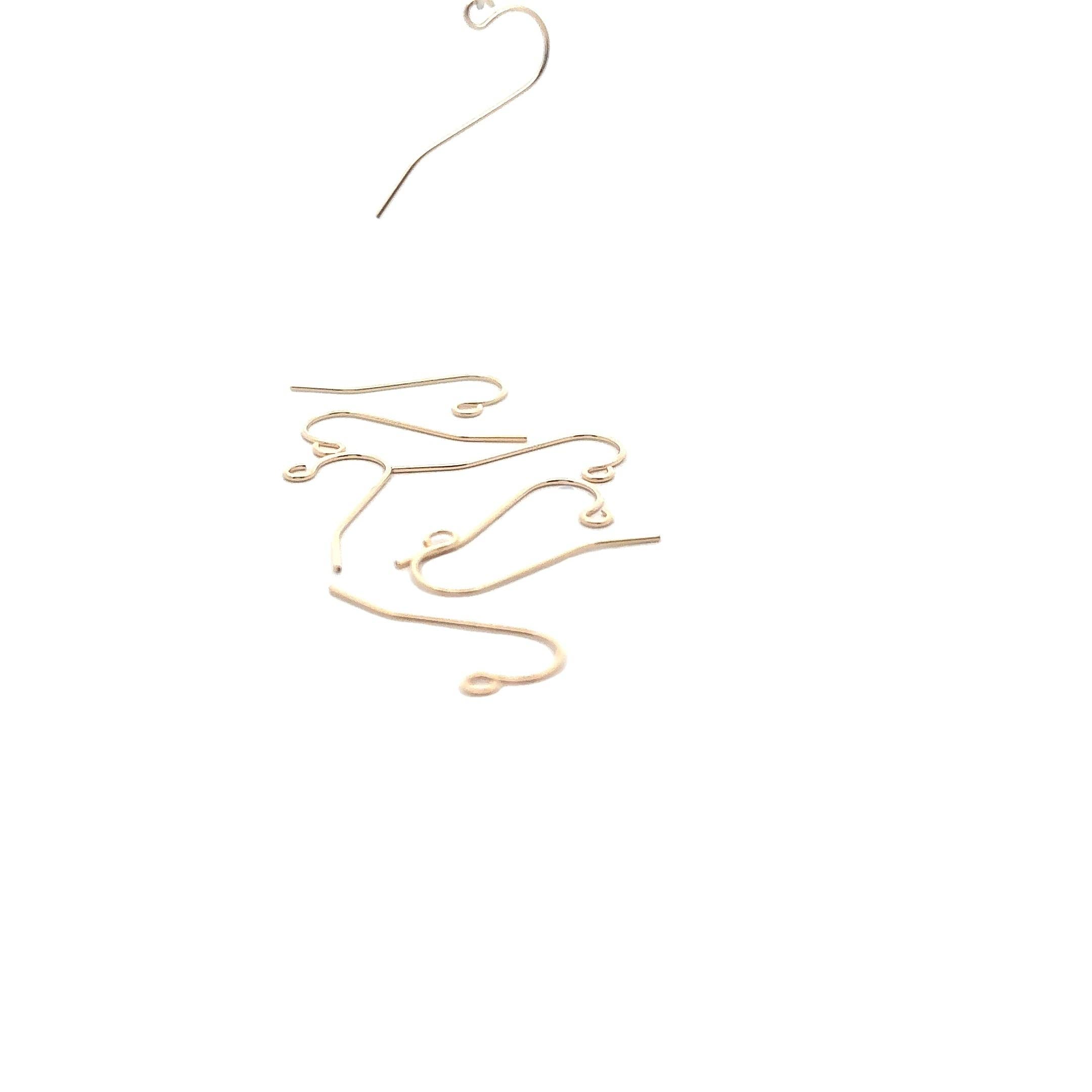 Purity Beads – wholesale Craft supplies – 14K Real Gold Filled French Ear Wire | 18 Pieces per pack | Size: 10X22mm |  #EW16GF3