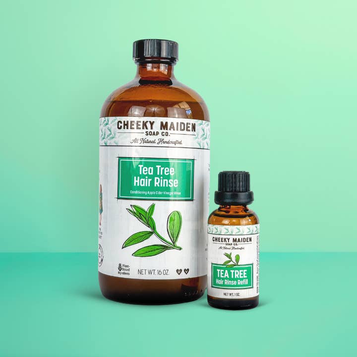 Cheeky Maiden Soap Co - Wholesale Vinegar - All-Natural Tea Tree Hair Rinse1
