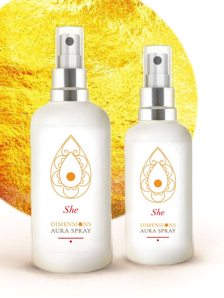 She Aura Spray for wholesale by Dimensions