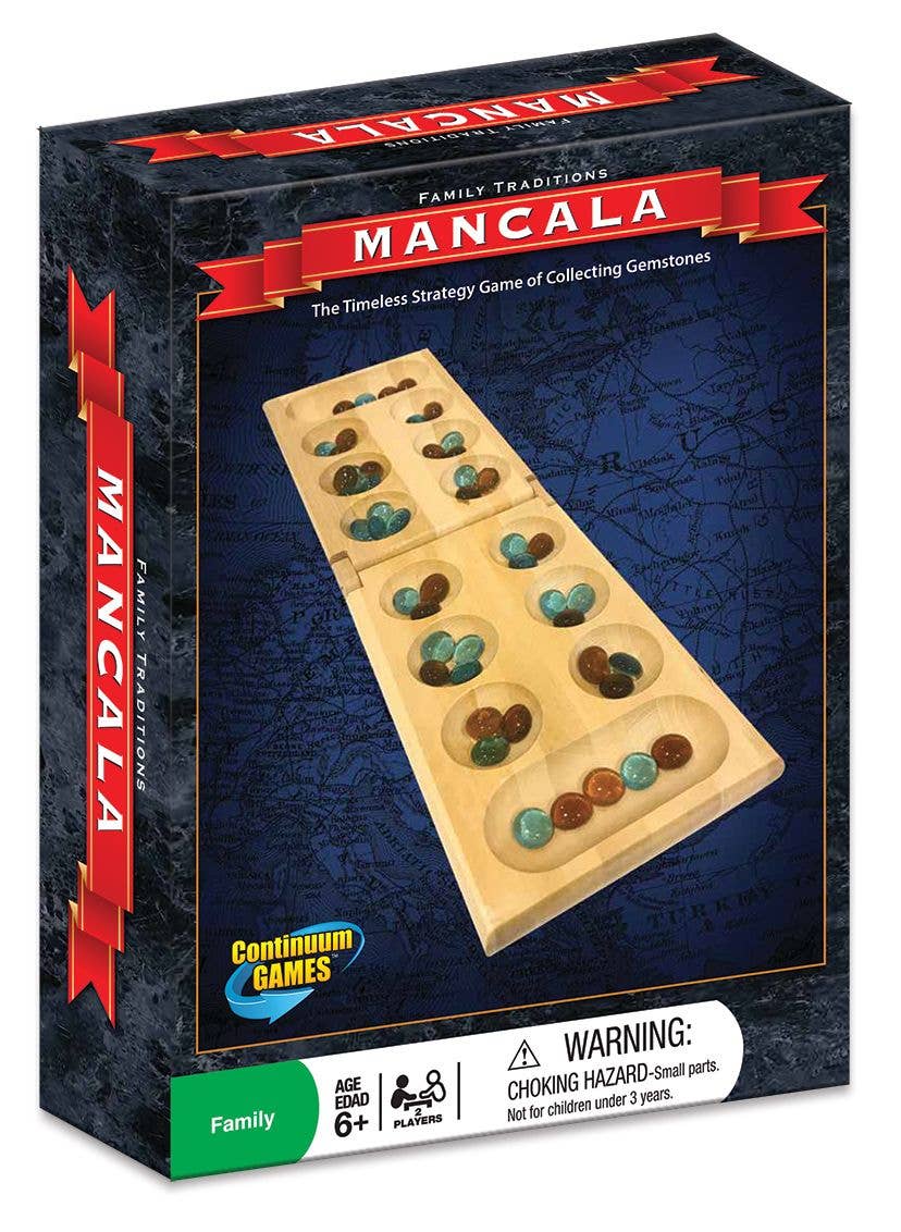 Continuum Games - Wholesale Bordspel - Family Traditions Mancala Bordspel