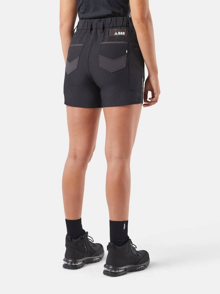 BAD WORKWEAR - Vendita all'ingrosso Pantaloncini - Donna - PANTALONCINI CORTI IMPERMEABILI A VITA ELASTICA BAD WOMENS NEXT™