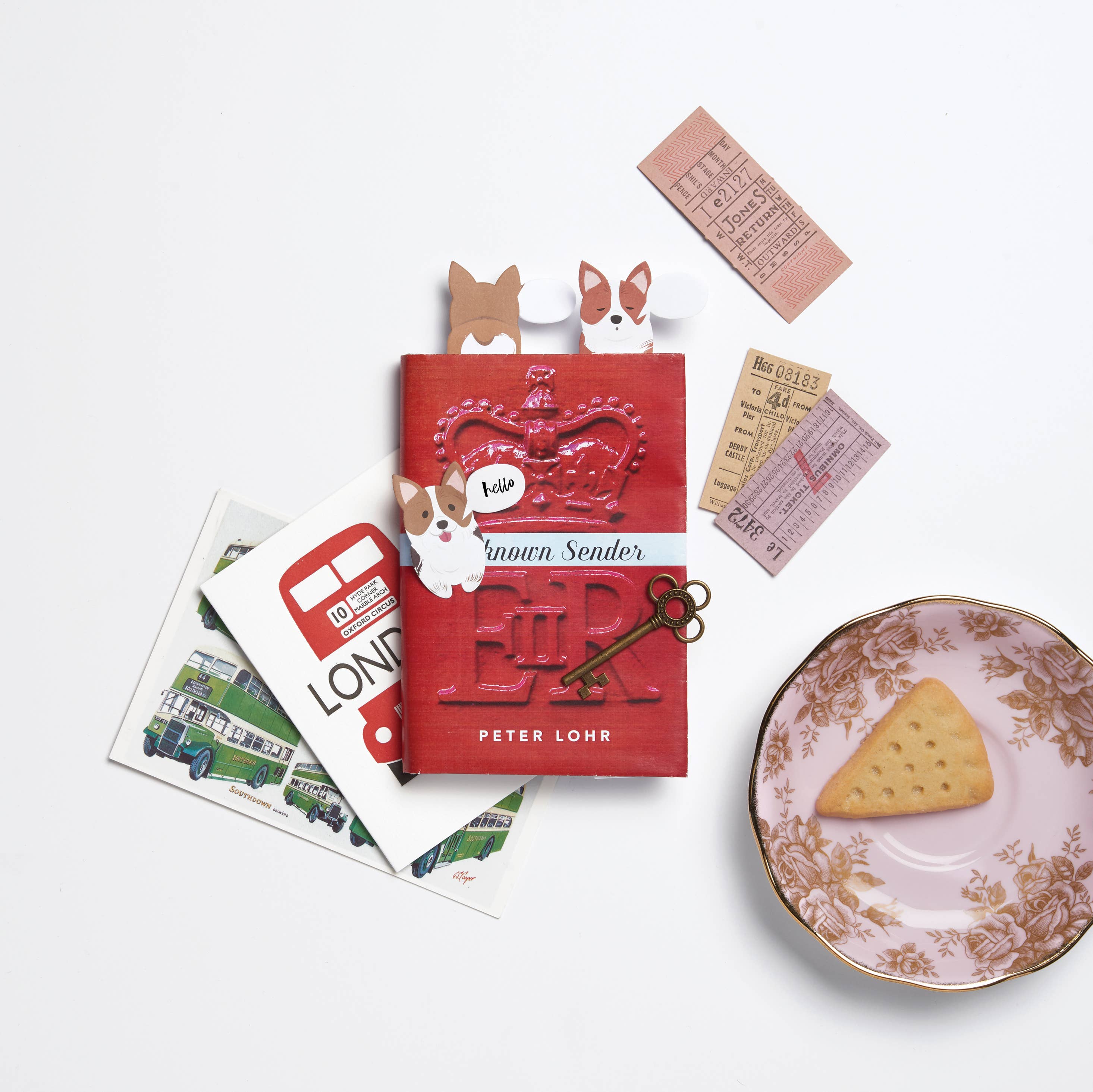 Girl of All Work - Wholesale Sticky Notes - Cute Corgis Book Buddies1