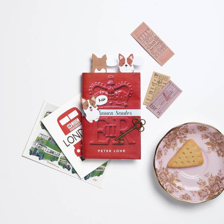 Girl of All Work - Wholesale Sticky Notes - Cute Corgis Book Buddies1