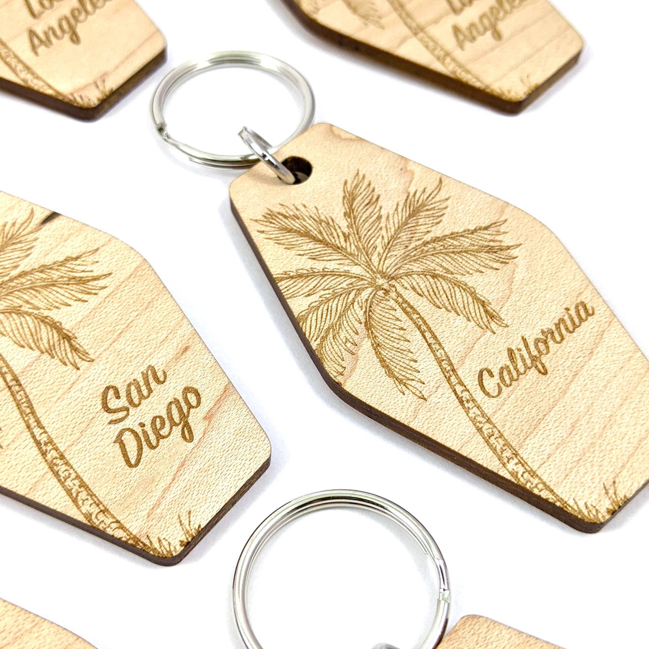 Crafted - Wholesale Keychain - Unisex - Custom Palm Tree Keychains7