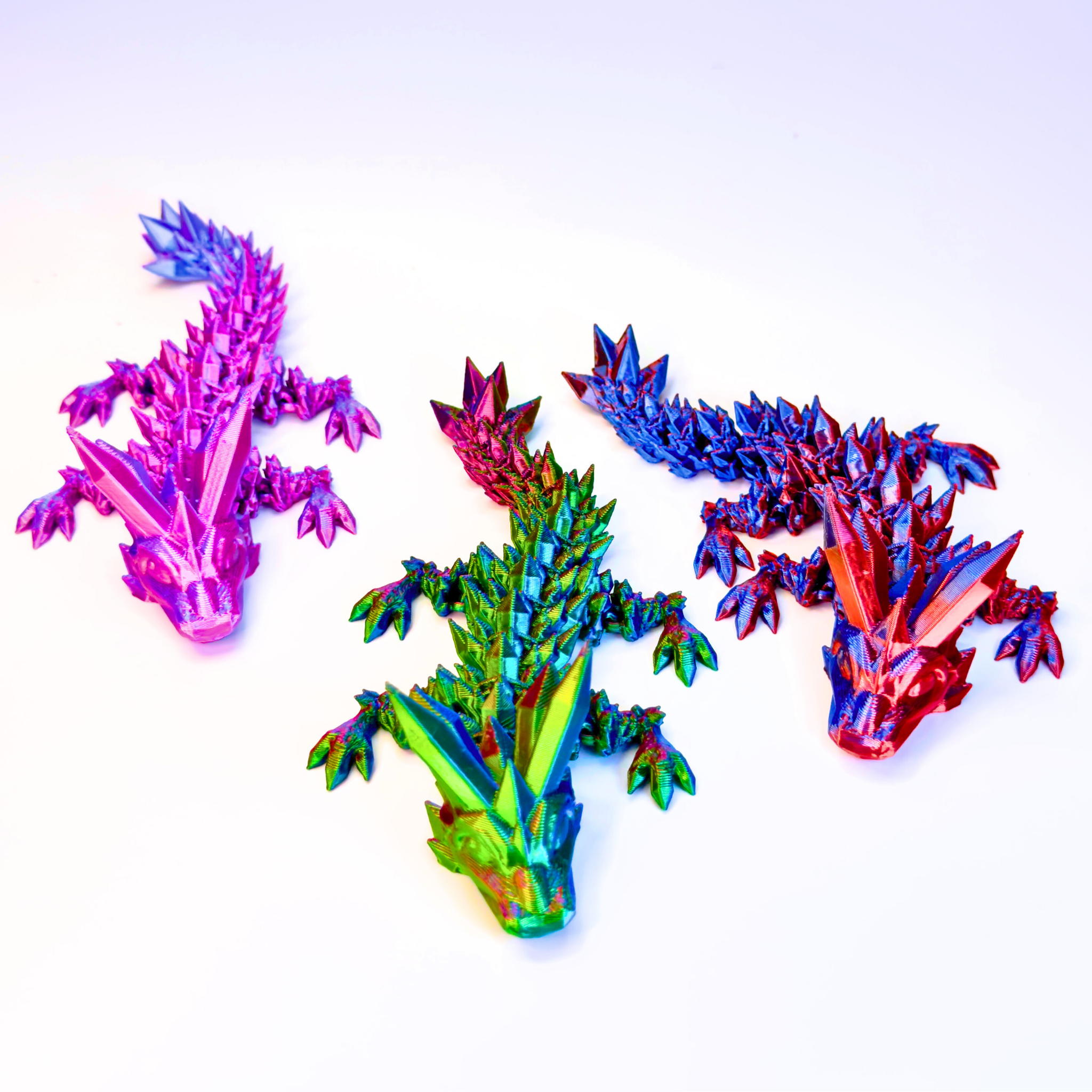 Dragon Fidgets - Wholesale Fidget Toy - Kids - 6IN Baby Crystal Dragon & Optional 4IN Egg, Fidget Toy20