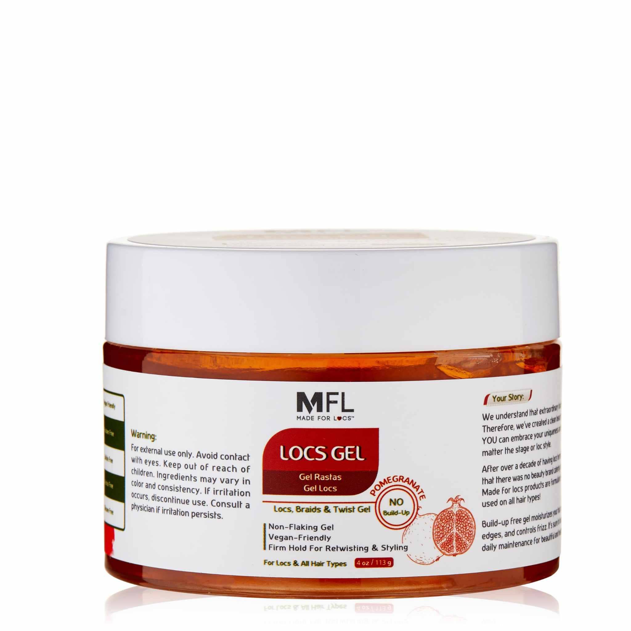 Made For Locs - Vente Gel/mousse de coiffage - Gel fixation forte pour locs, tresses et retwist | 113 g1