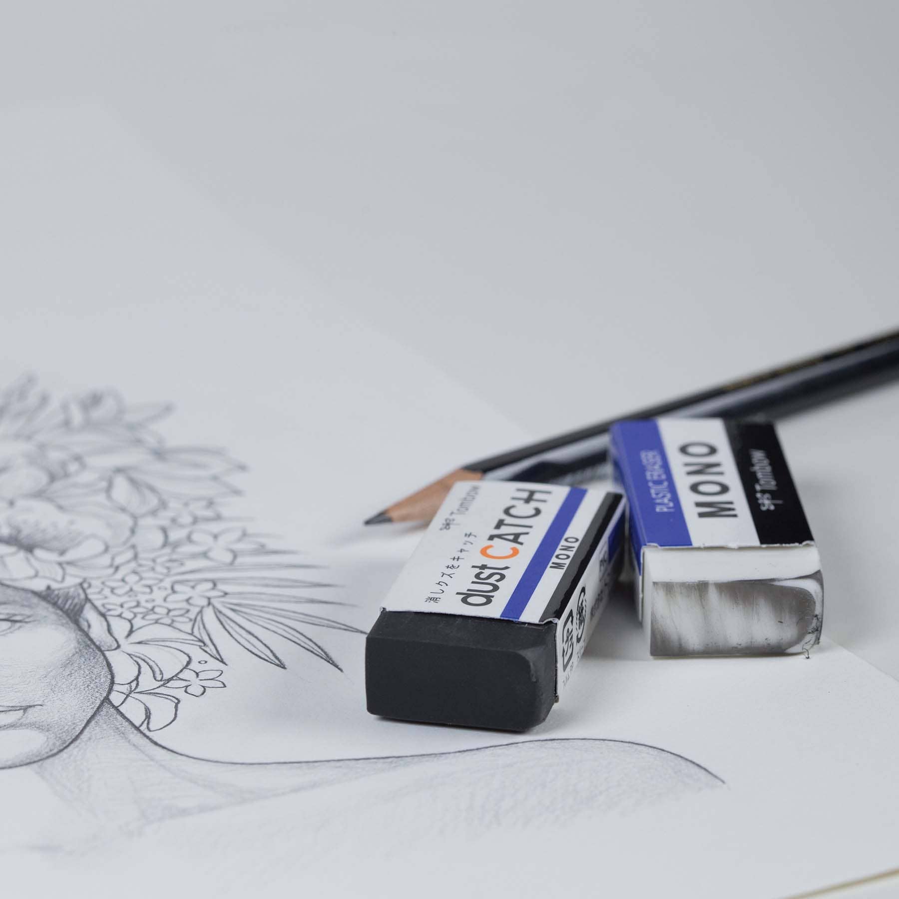 Tombow - Wholesale Eraser - MONO Dust Catch Eraser - 20PC Display Box6