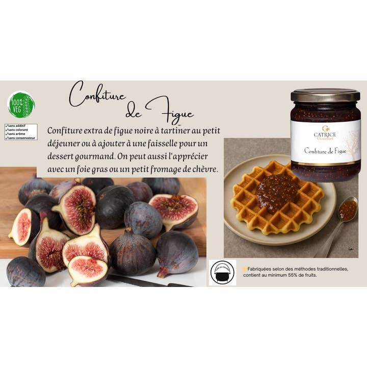 Fikonmarmelad 250g för wholesale av CATRICE GOURMET
