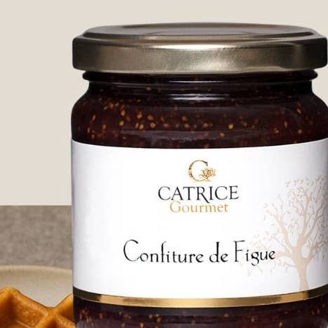 Confiture Figue 250g pour la vente par CATRICE GOURMET
