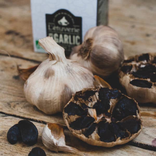Organic Black Garlic Whole Head for wholesale by L'étuverie