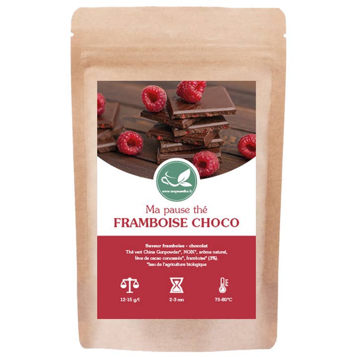 Té verde de chocolate y frambuesa - Ma Pause Thé Choco Framboise para venta al por mayor de Ma Pause Thé