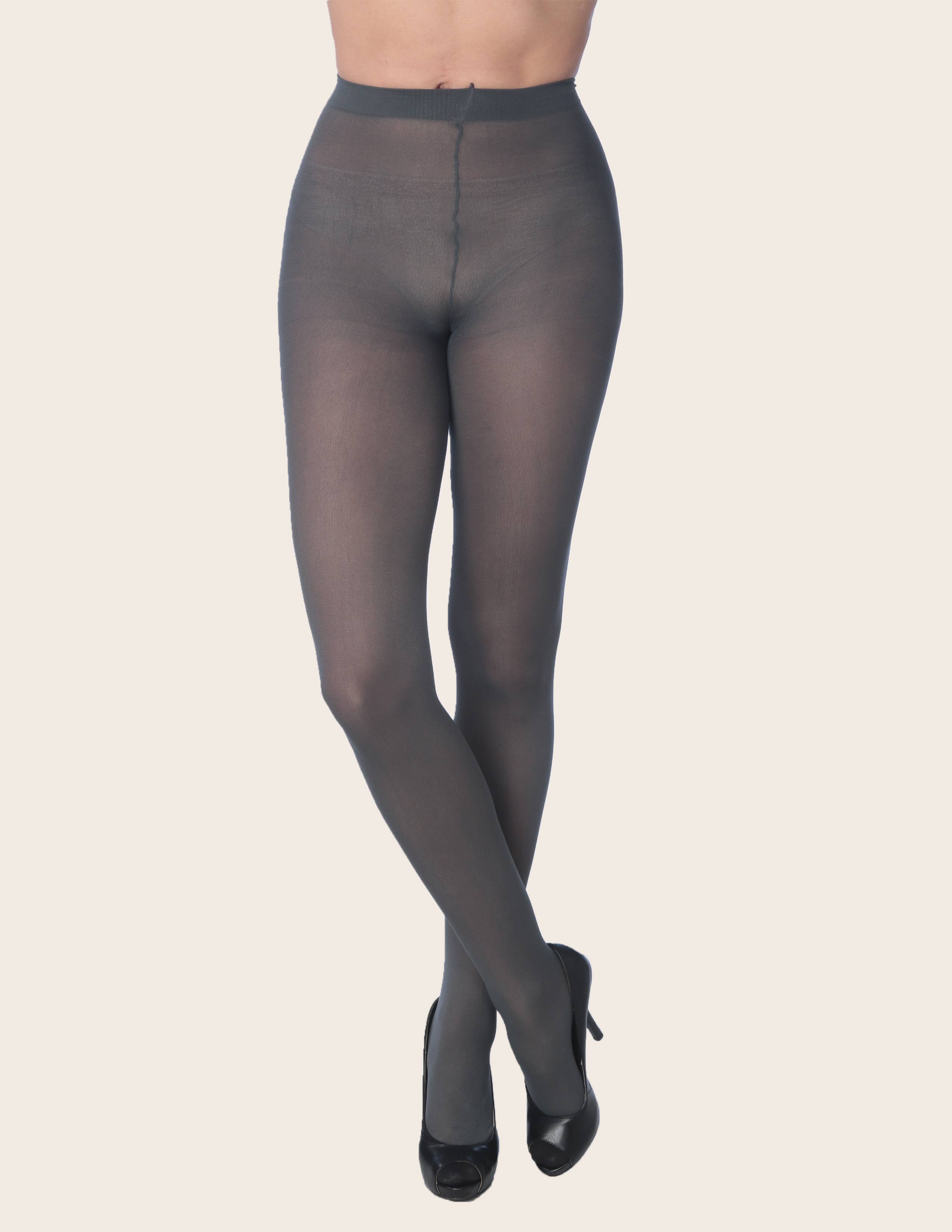 Isadora, Tipi toe, & James Fiallo - Wholesale Pantyhose - Women's - Women's Isadora Opaque Spandex Pantyhose Tights6