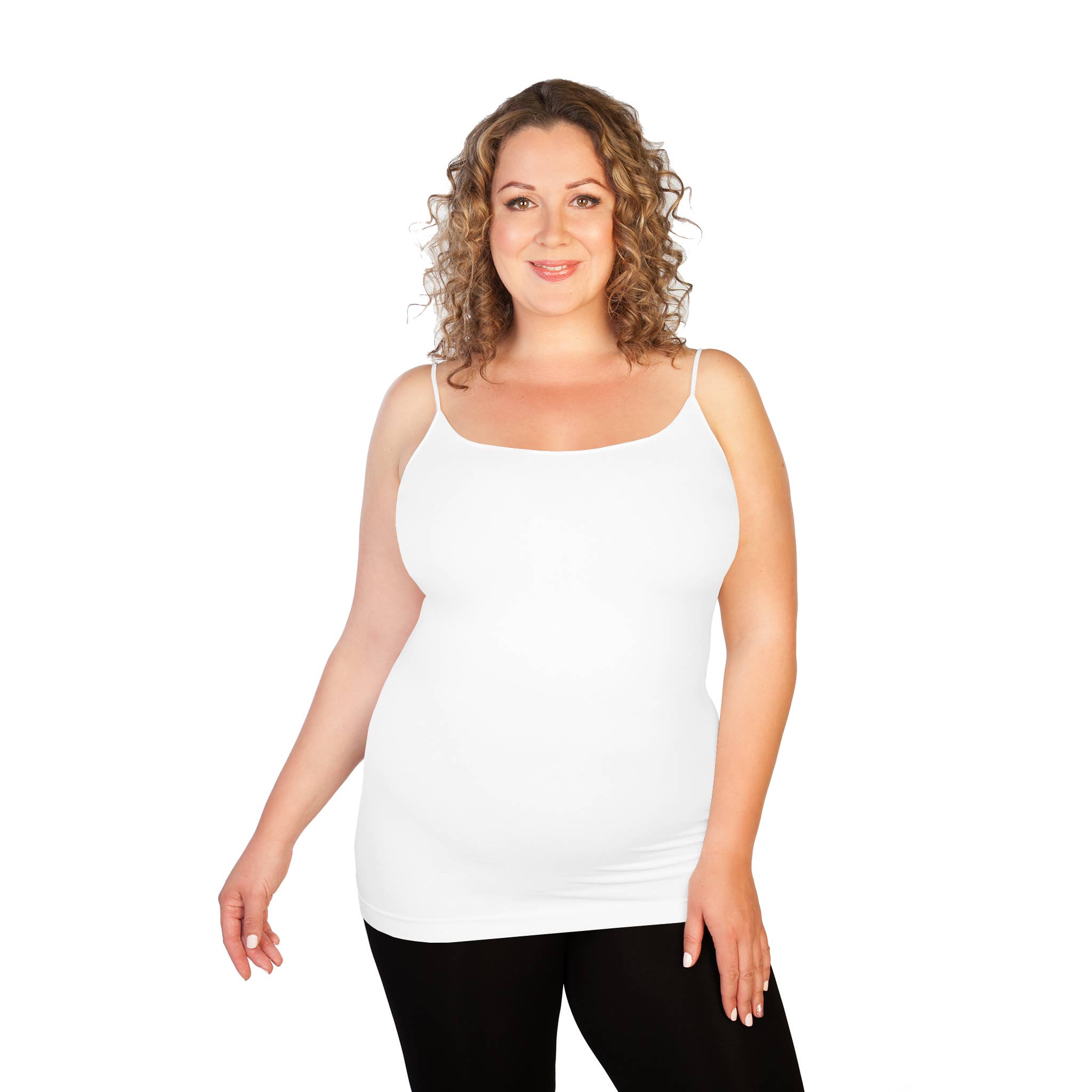 Skinnytees - Vendita all'ingrosso Canotta - Donna - Plus Cami Basic9