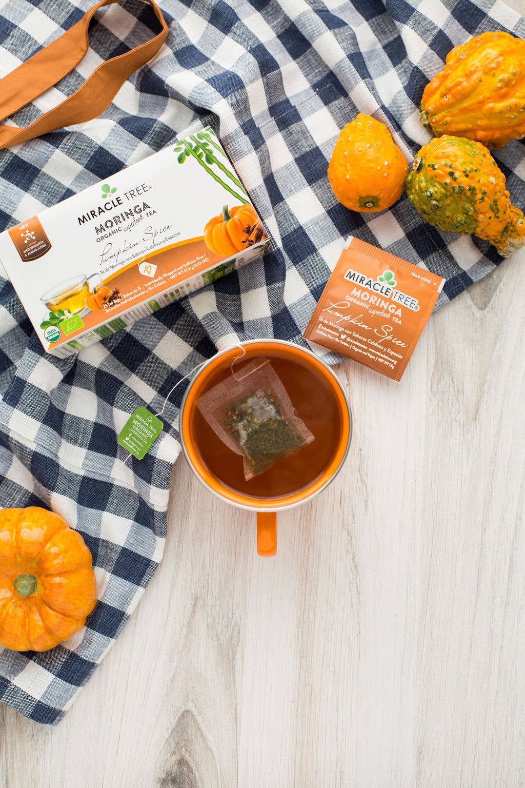 Miracle Tree - Wholesale Tea Bags - Organic Moringa Tea: Pumpkin Spice6