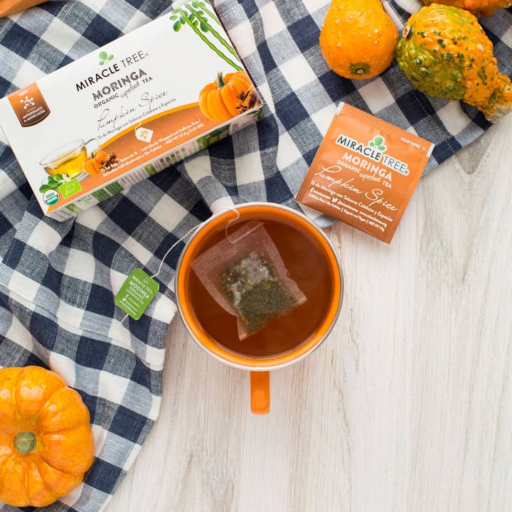 Miracle Tree - Wholesale Tea Bags - Organic Moringa Tea: Pumpkin Spice6