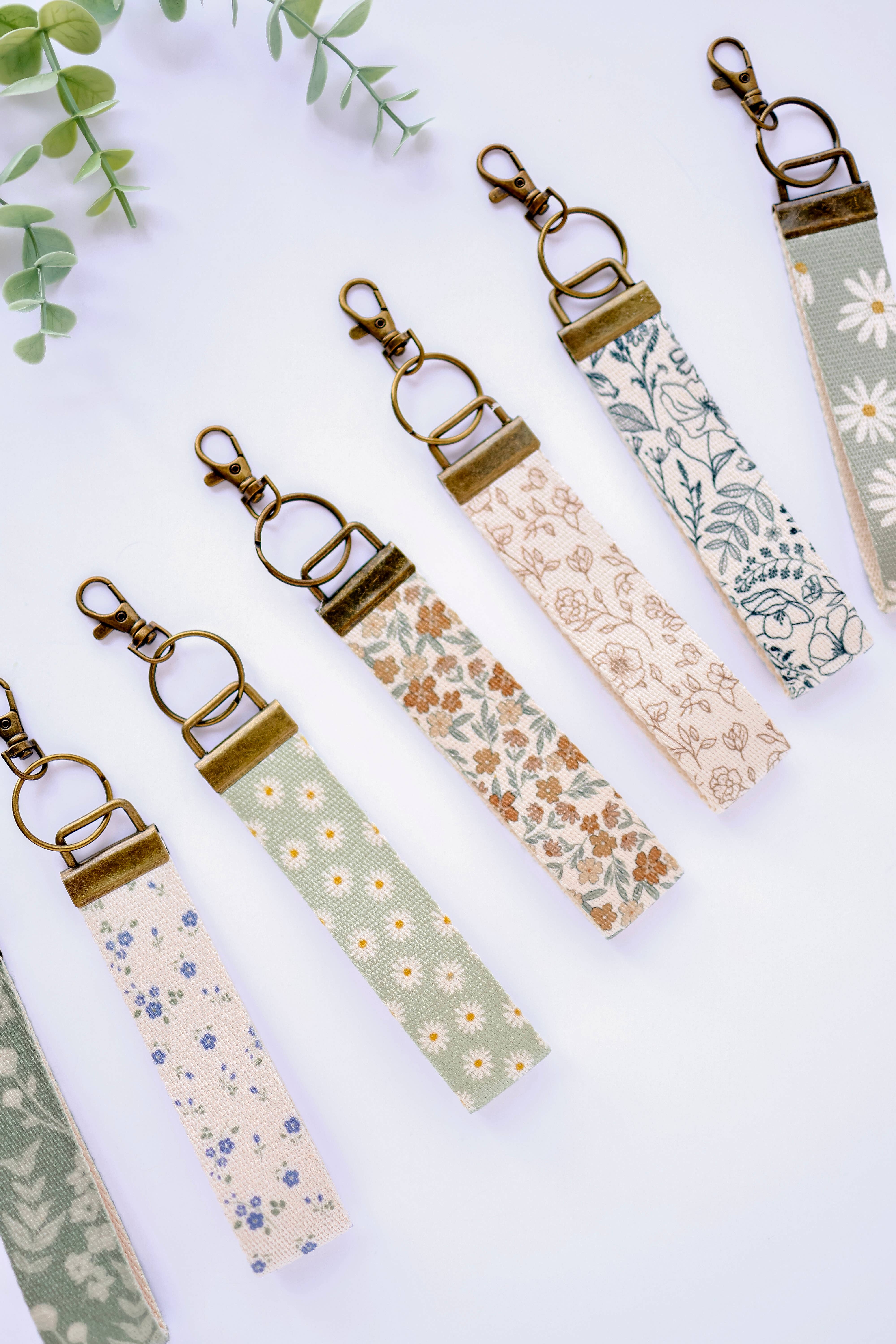 Frederick Family Co. – wholesale Snodd - Unisex – Nyckelband i canvas för handled, nyckelarmband23