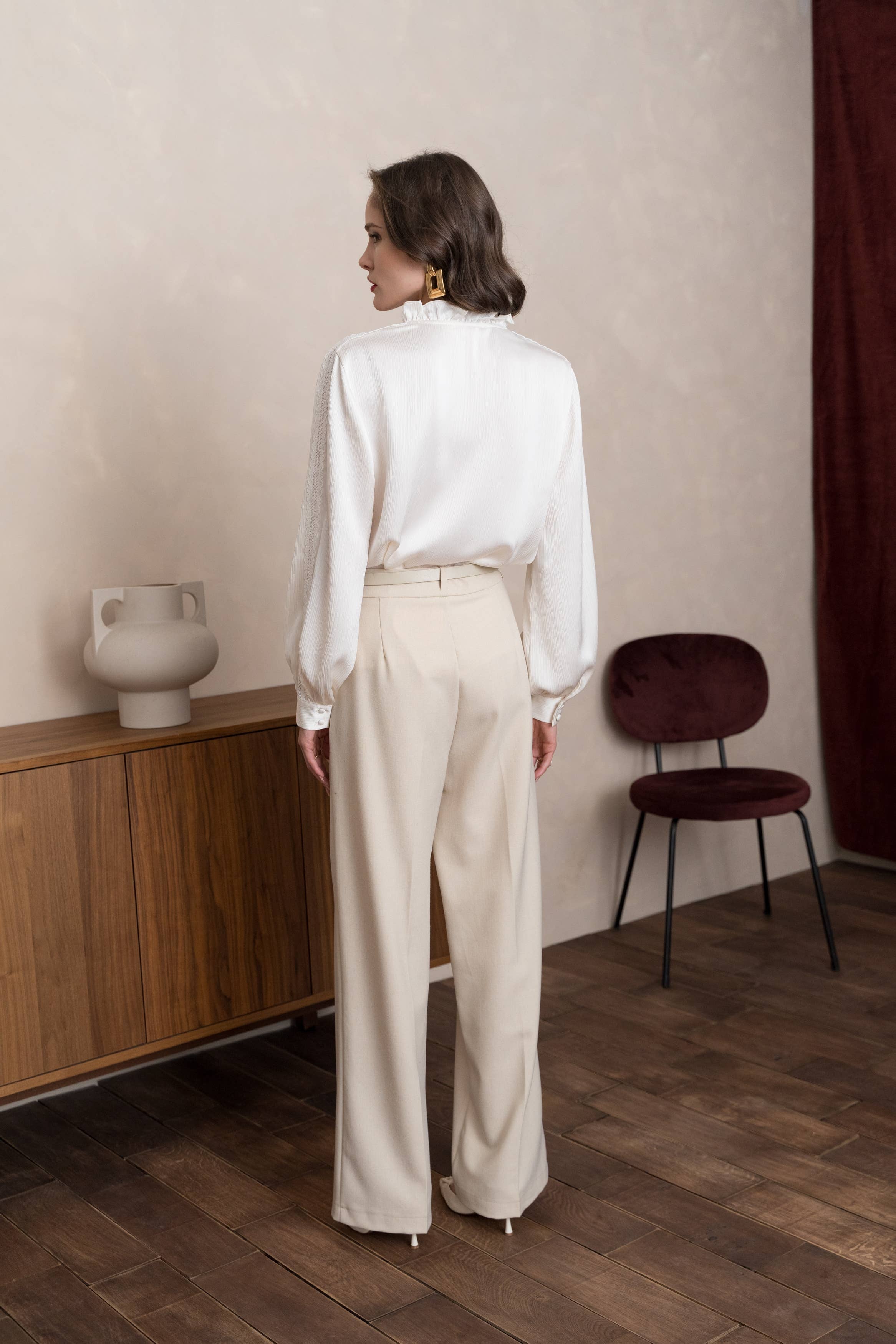 LULUMARY - Wholesale Pants - Women's - Wide pants P95817