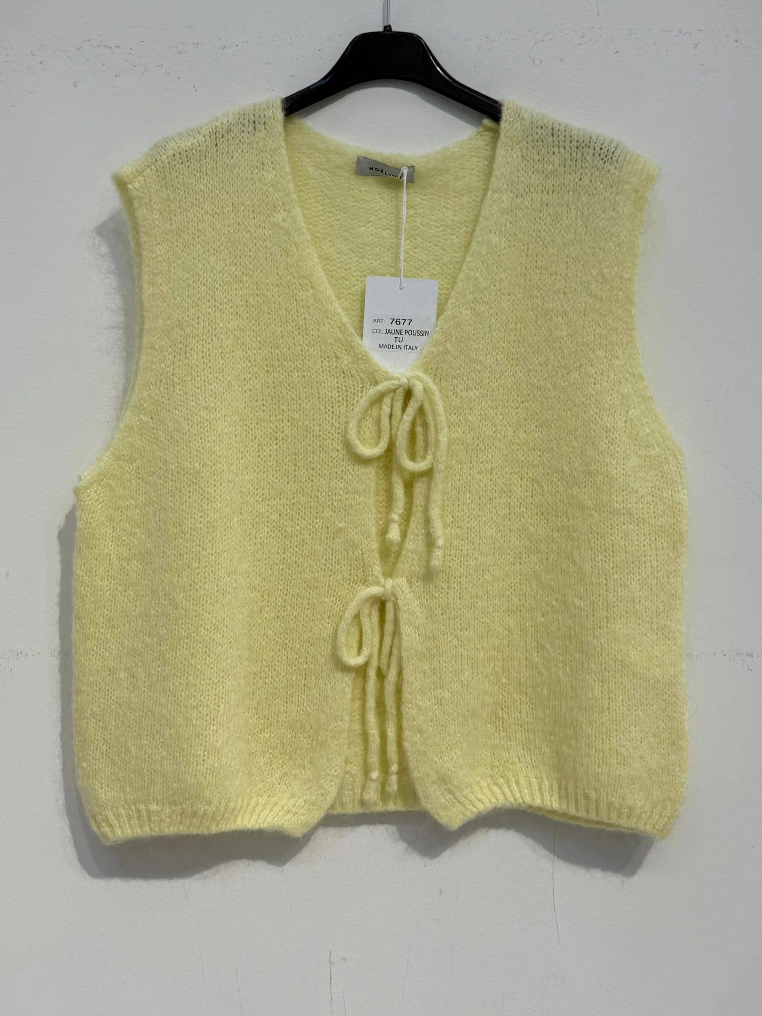 NOELINE - Vente Pull en maille – femme - Gilet en mohair et laine 767721