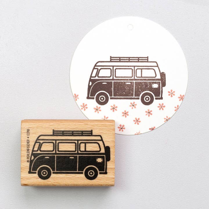 5x Stamp | Bus for wholesale by Perlenfischer