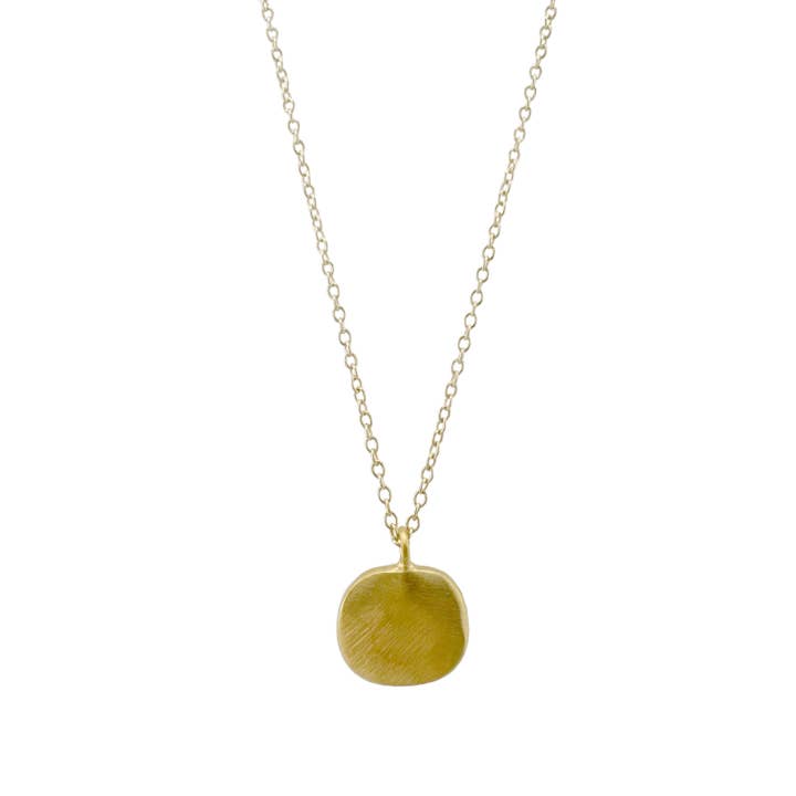 Large Nugget Necklace in Silver or Vermeil for wholesale by Philippa Roberts