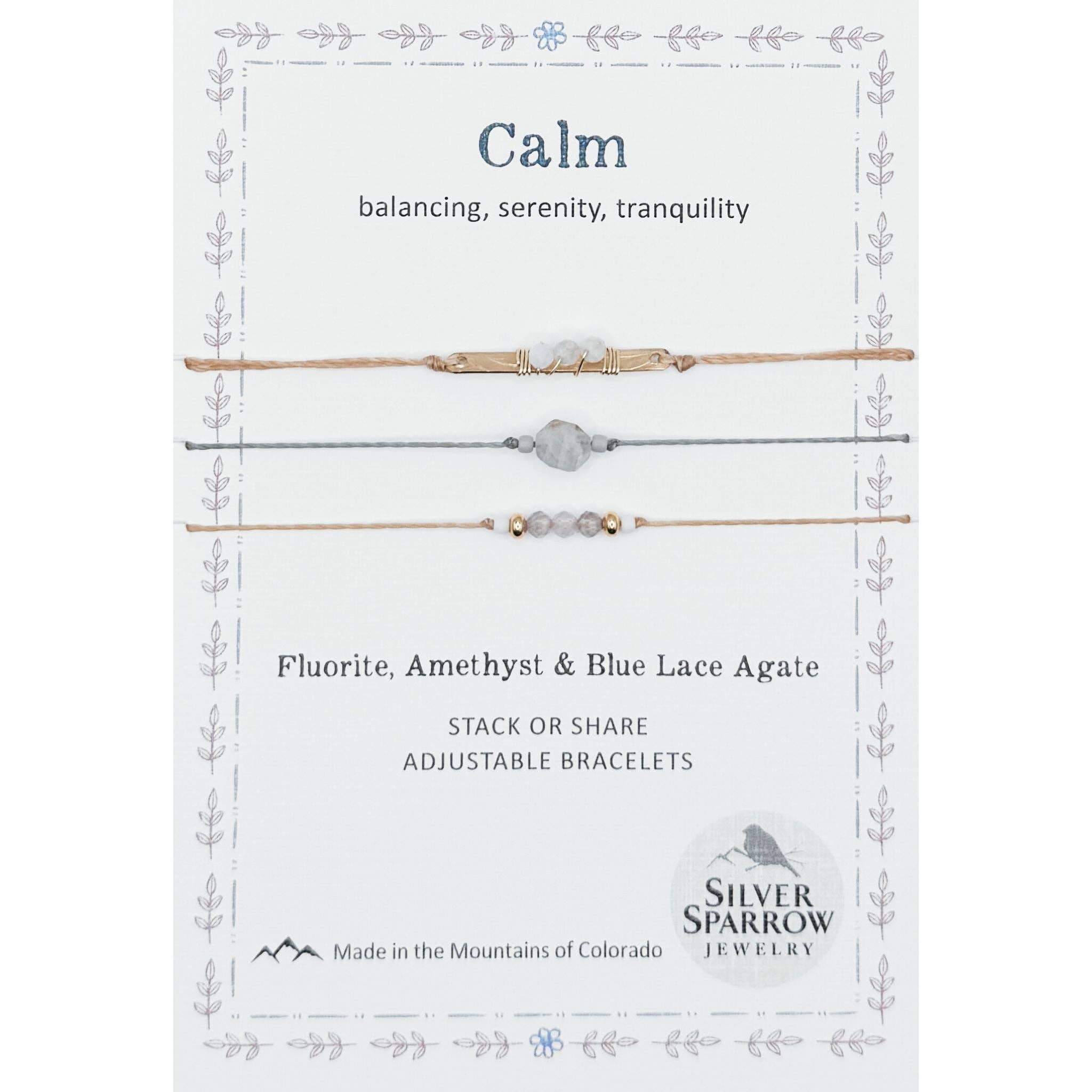 Silver Sparrow Jewelry - Wholesale Jewelry Set - Calm Stackable Bracelet Trio3