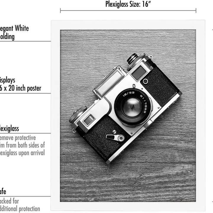 Americanflat - Wholesale Picture Frame - Americanflat Poster Frame with Wide Molding28