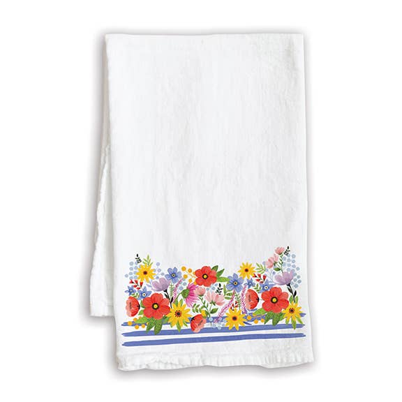 Everyday Tea Towel - Garden Mix for wholesale by GINA B DESIGNS