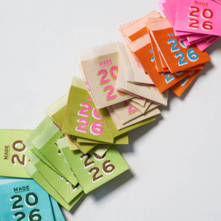 Matchy Matchy Sewing Club - Wholesale Craft Sewing Kit - 2026 Square Garment Labels1