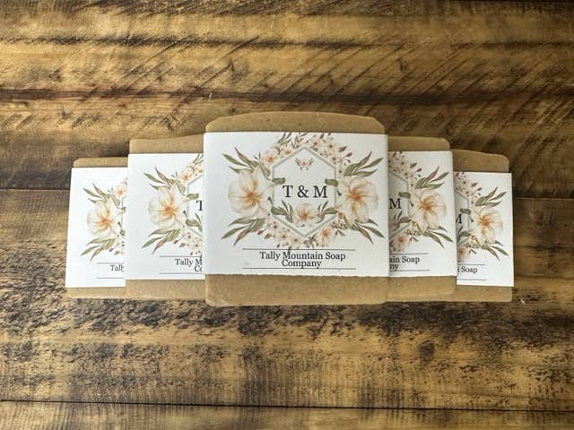 Tally Mountain Soap Company - Wholesale Bar Soap - White Tea & Ginger with Turmeric Mini Bar2