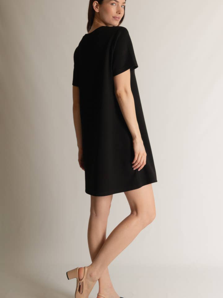 P. CILL - Wholesale Dress - Women's - P. CILL Butter Modal Short Sleeve Dress8