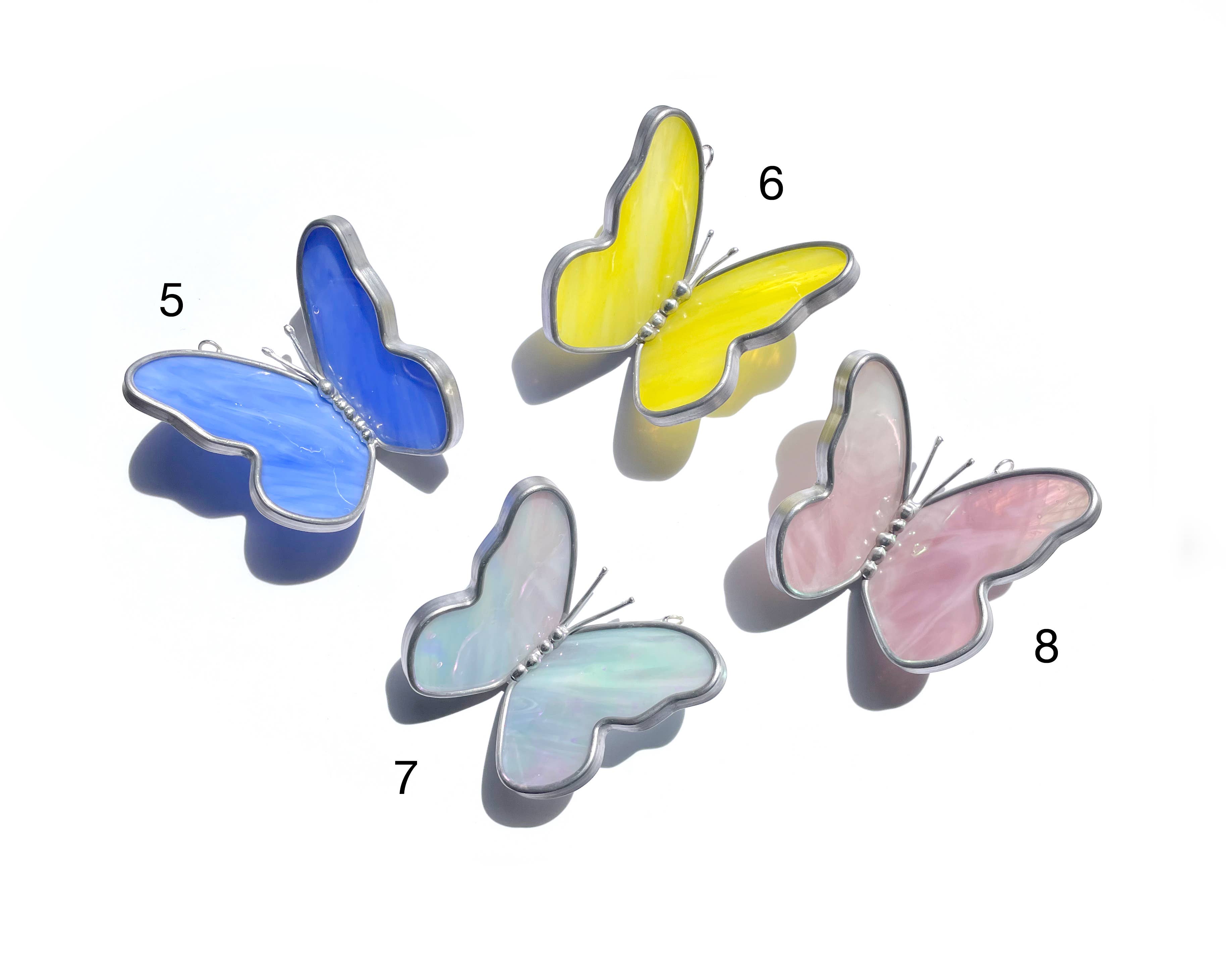 Maera Glass Sundries - Vente Attrape-soleil - Suncatcher Papillon3