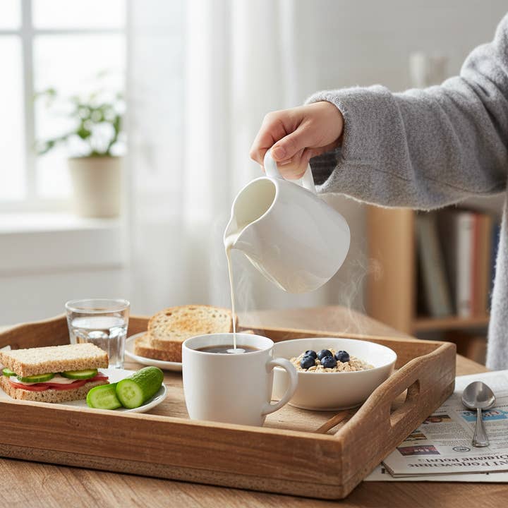 Kadra Kitchenware - Wholesale Creamer - Vikko Lightning - Creamer, Small, 4.5oz1