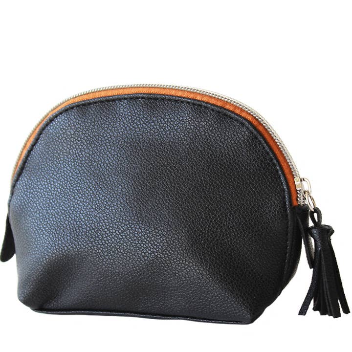 Black Kayla Pouch for wholesale by Pink Lemon