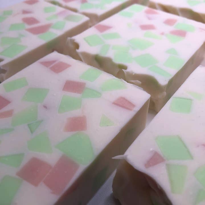 Handcrafted Artisan Soap - Terrazzo Soap for wholesale by BonBombe Bath