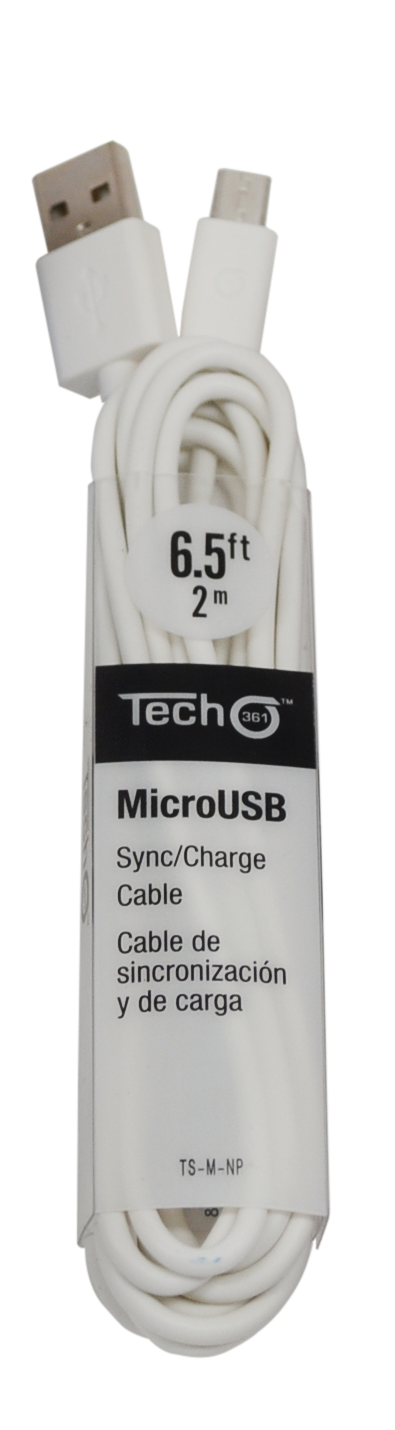 iTech361 – wholesale Laddningskabel – MICRO USB 2M/6,5 FT. SYNKRONISERING/LADDNINGSKABEL ASSTD FÄRGER2