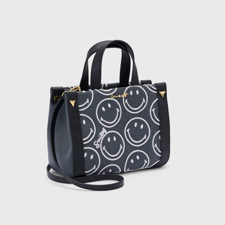 WEAT – Großhandel Tragetasche – Damen – Mini-Tasche Smiley® Schwarz
