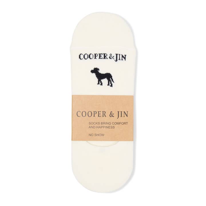 Cooper & Jin - Vendita all'ingrosso Calzini - Unisex - Calzini originali No Show | Unisex | Avorio4