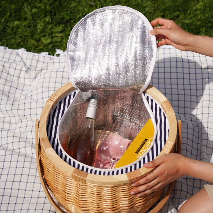 Twine - Wholesale Picnic Basket - Cask Willow Picnic Basket3