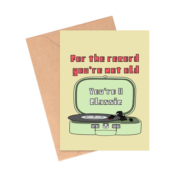 Du bist eine klassische Geburtstagskarte für den Großhandel von Siyo Boutique