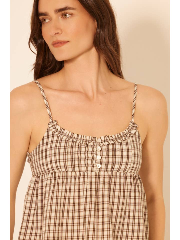 YD Creme Xadrez Topo Alma para venda a revendedores na Faire3