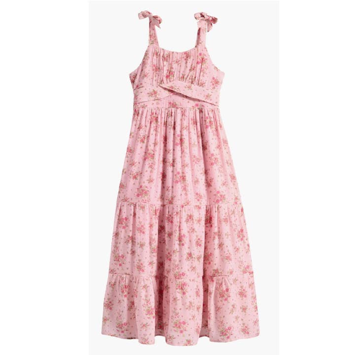 Tween Emma Tiered Maxi Dress for wholesale by Ava & Yelly