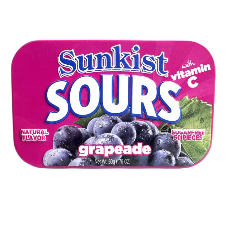 Big Sky Brands Inc. – Großhandel Bonbons – Sunkist Surs mit Vitamin C, Traube, 48 ct2