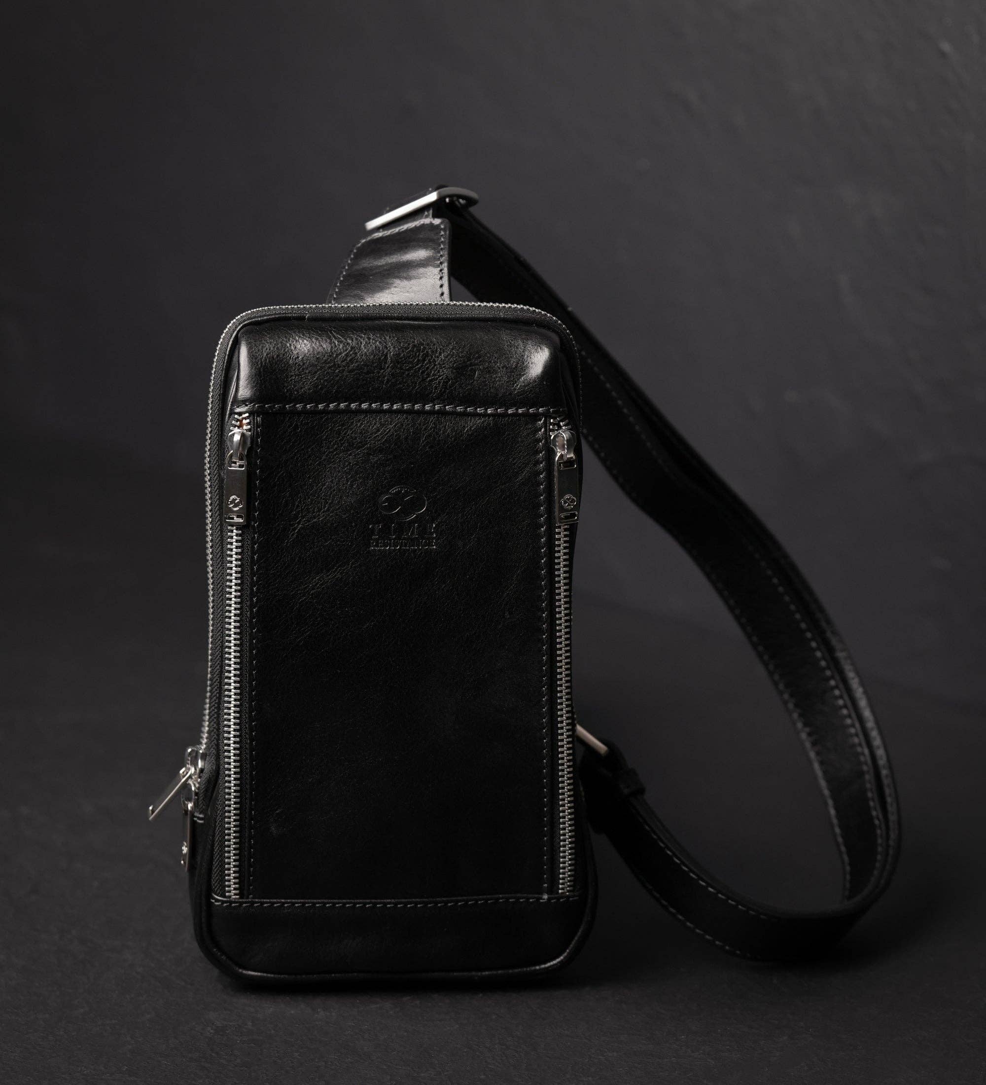 Time Resistance - Vendita all'ingrosso Borsa a tracolla - Uomo - Borsa a Tracolla in Pelle - Kim16