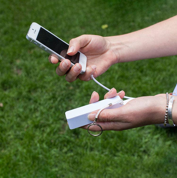 Kikkerland Design Inc - Wholesale Portable Charger - Power Bank Black2