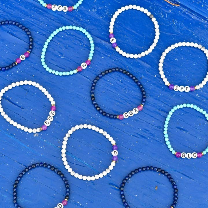 Sailormade – Großhandel Perlenarmband – Rayminder UV Awareness Armband für Damen aus Howlith4