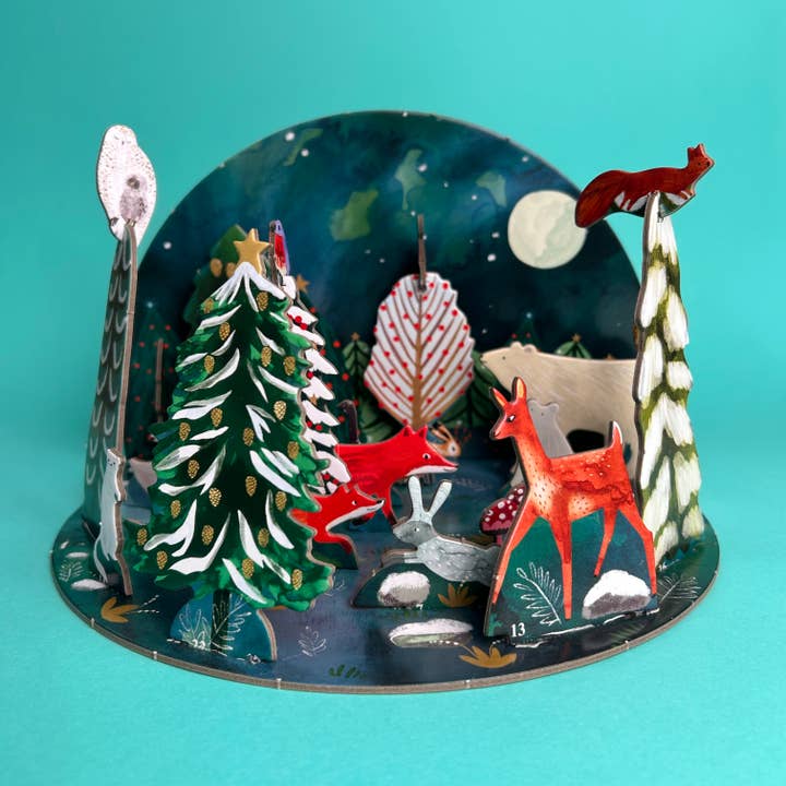 Roger La Borde - Wholesale Advent Calendar - Northern Lights Pop & Slot 3D Advent Calendar - POPA 401