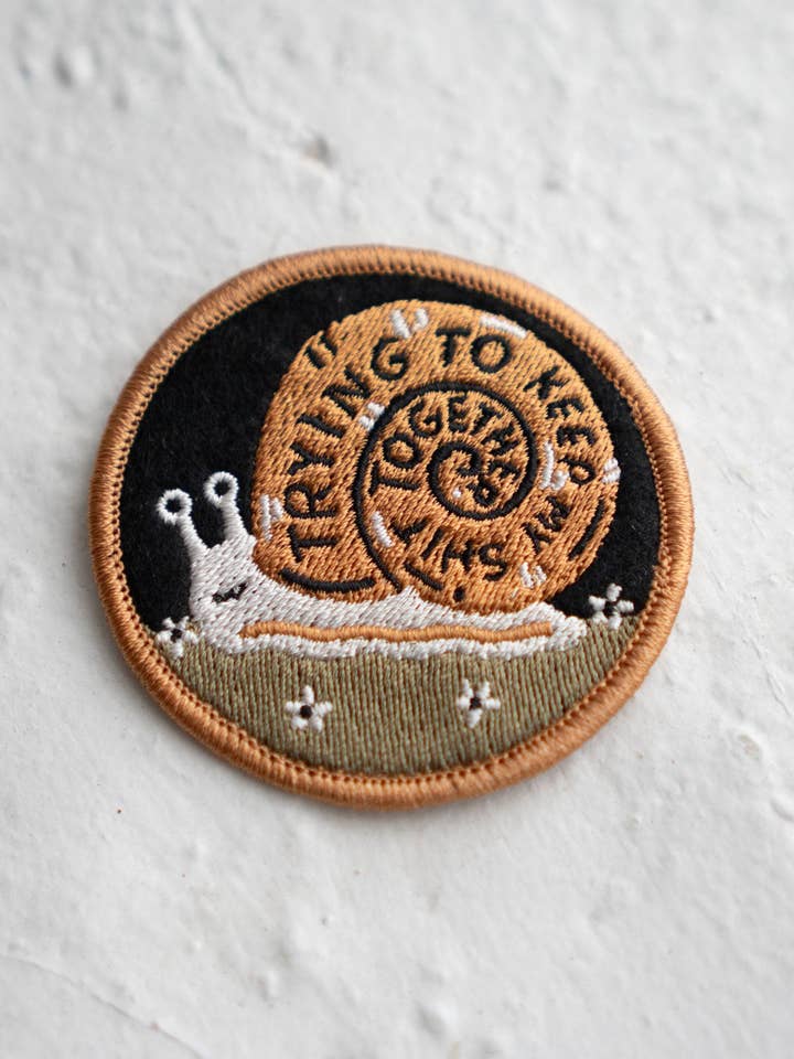 Trying - Felt Sticky Patch for wholesale by Stay Home Club