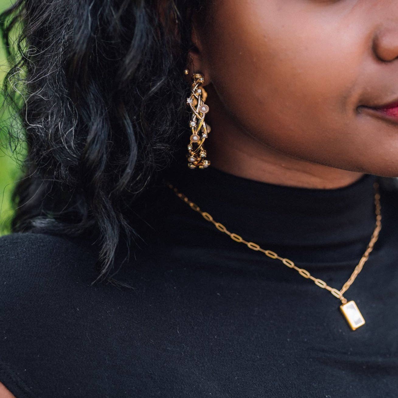 Steward & James – Brincos de argola por atacado – Brincos Charlotte1