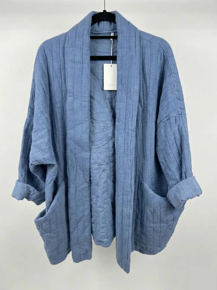 Mimi & Gogo - Vente Veste – femme - Veste Matelassée Coupe Kimono @5354_KimonoGaz19