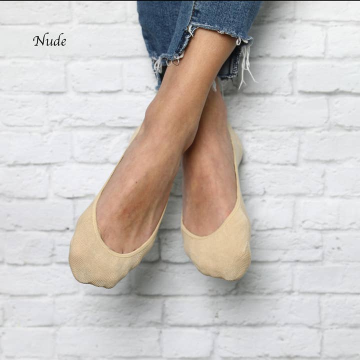 Funky Monkey Fashion - Wholesale Socks - Women's - No Show Sock - Nude